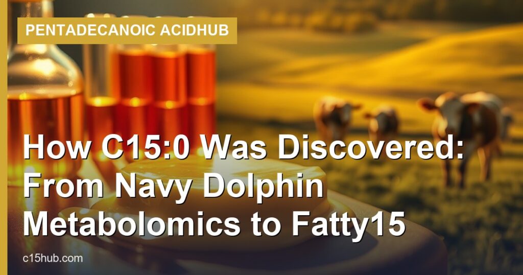 How C15:0 Was Discovered: From Navy Dolphin Metabolomics to Fatty15 - Pentadecanoic AcidHub