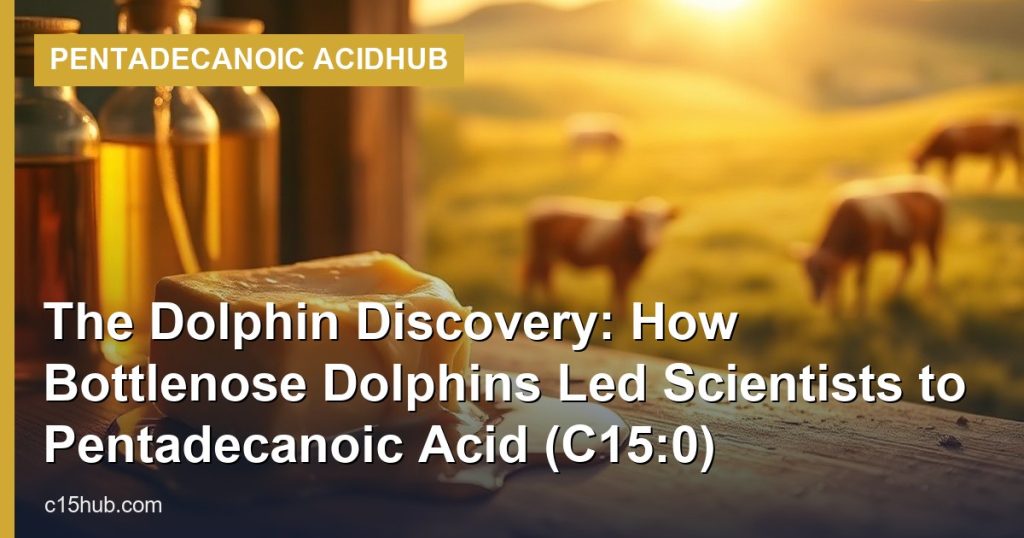 The Dolphin Discovery: How Bottlenose Dolphins Led Scientists to Pentadecanoic Acid (C15:0) - Pentadecanoic AcidHub