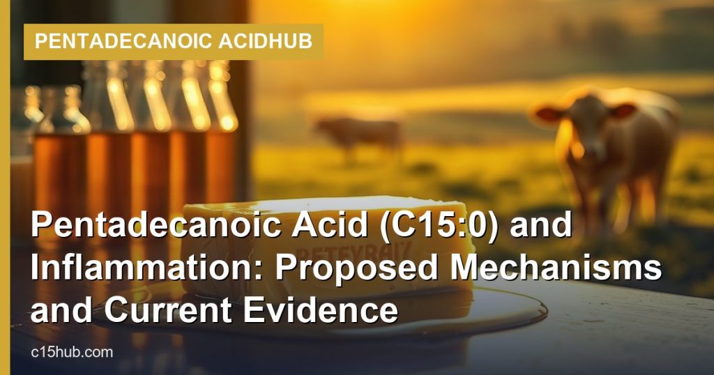 Pentadecanoic Acid (C15:0) and Inflammation: Proposed Mechanisms and Current Evidence - Pentadecanoic AcidHub