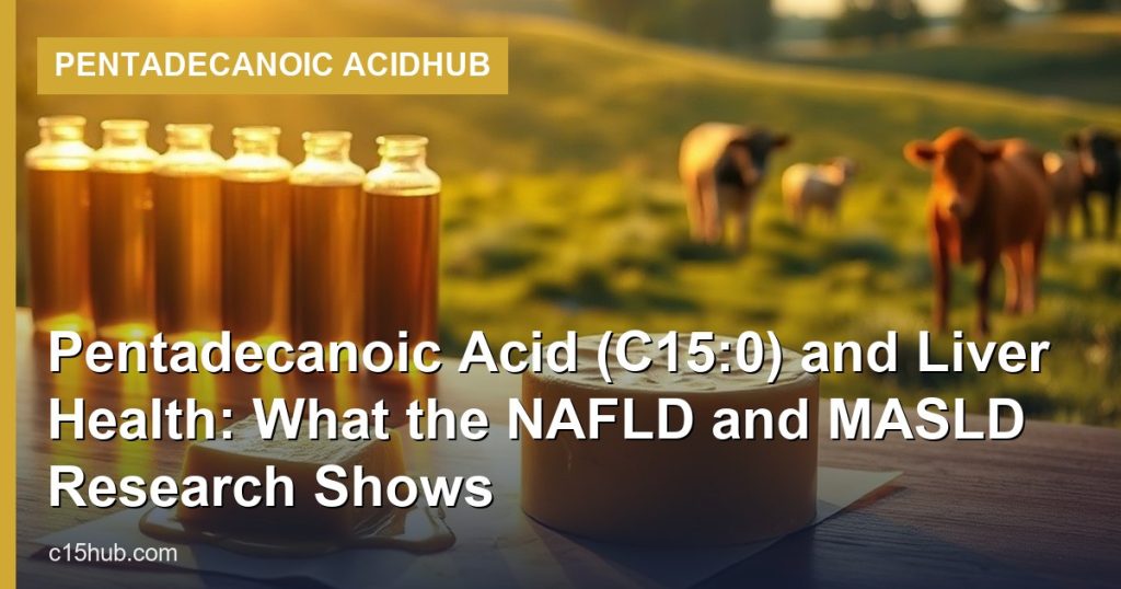 Pentadecanoic Acid (C15:0) and Liver Health: What the NAFLD and MASLD Research Shows - Pentadecanoic AcidHub