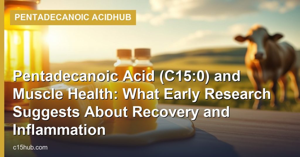 Pentadecanoic Acid (C15:0) and Muscle Health: What Early Research Suggests About Recovery and Inflammation - Pentadecanoic AcidHub