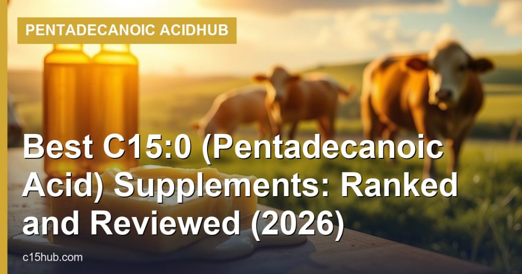 Best C15:0 (Pentadecanoic Acid) Supplements: Ranked and Reviewed (2026) - Pentadecanoic AcidHub