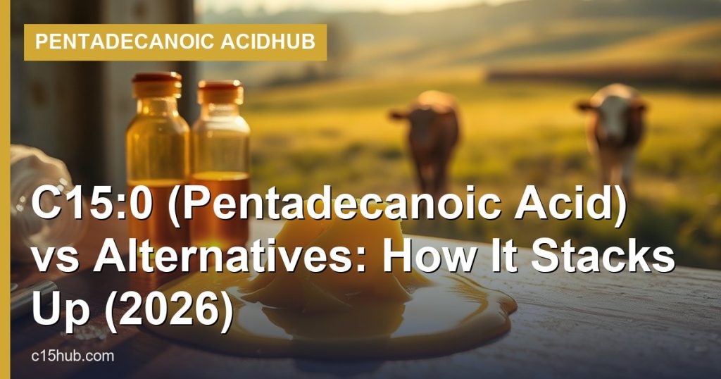 C15:0 (Pentadecanoic Acid) vs Alternatives: How It Stacks Up (2026) - Pentadecanoic AcidHub