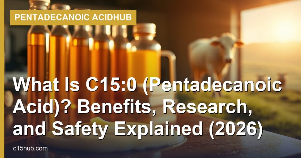 What Is C15:0 (Pentadecanoic Acid)? Benefits, Research, and Safety Explained (2026) - Pentadecanoic AcidHub