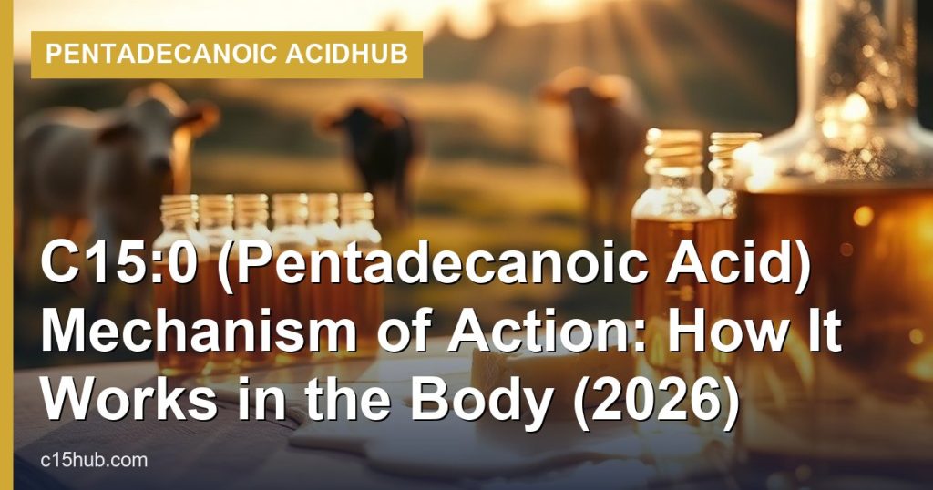 C15:0 (Pentadecanoic Acid) Mechanism of Action: How It Works in the Body (2026) - Pentadecanoic AcidHub