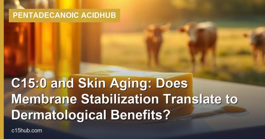 C15:0 and Skin Aging: Does Membrane Stabilization Translate to Dermatological Benefits? - Pentadecanoic AcidHub
