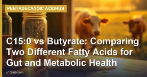 C15:0 vs Butyrate: Comparing Two Different Fatty Acids for Gut and Metabolic Health